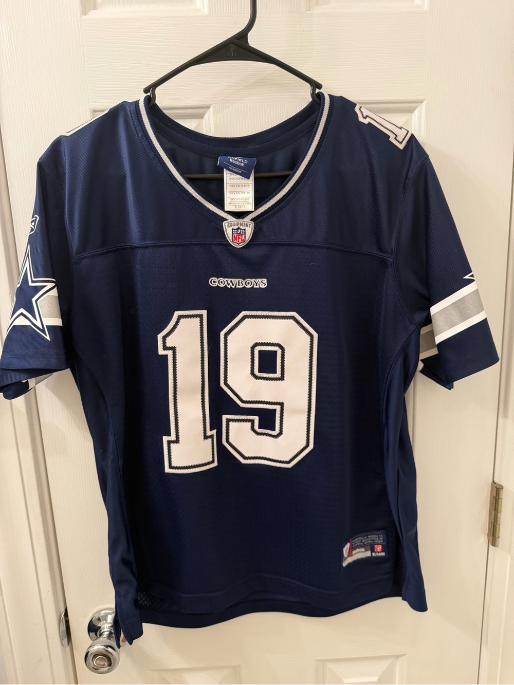 NFL #19 Navy Football Jersey - Women’s